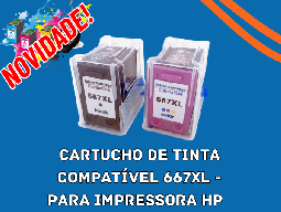 Foto Cartucho Compatível 667XL