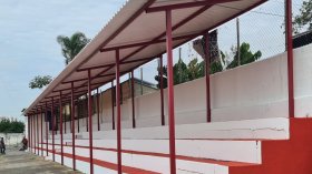Obra no campo de futebol do Parque Ipanema é finalizada