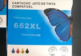 Foto Cartucho Compatível HP 662XL - Colorido