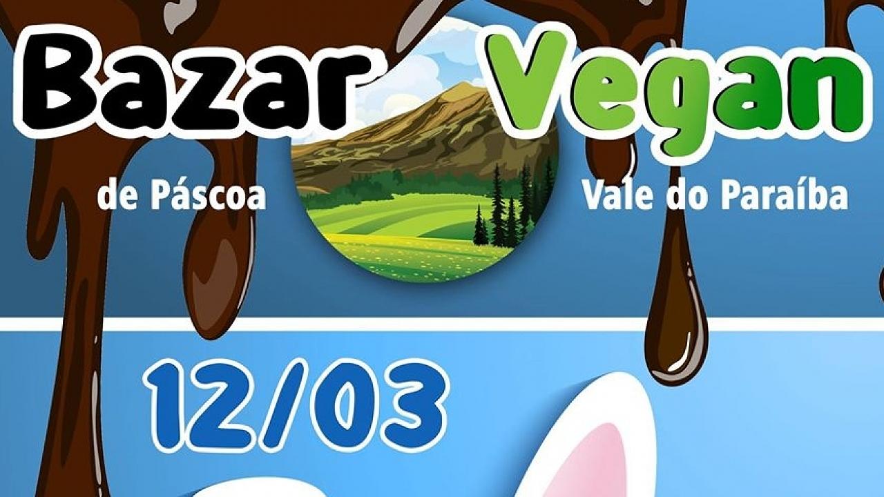 ONG realiza Bazar Vegan de Páscoa neste domingo 