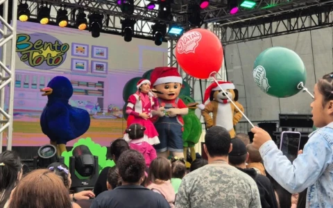 Taubaté: Taubaté Shopping abre o Natal 2026 com show da Turma da Boiadeirinha e chegada do Papai Noel