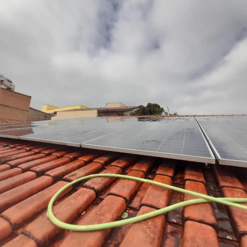 Limpeza Painel Solar