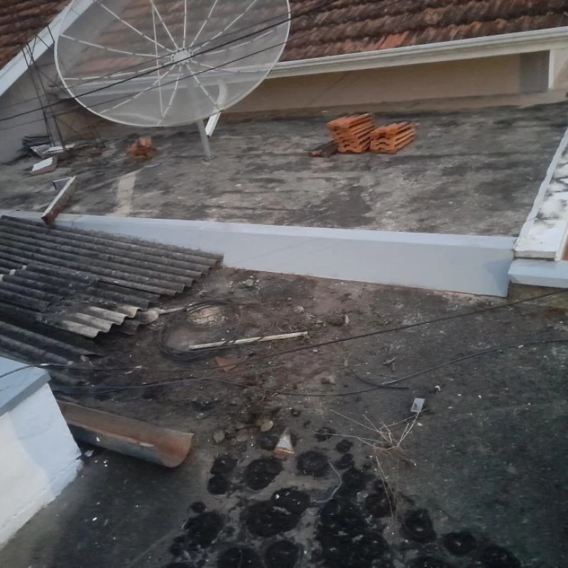 Fachada da residência 