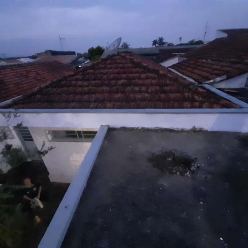 Fachada da residência 