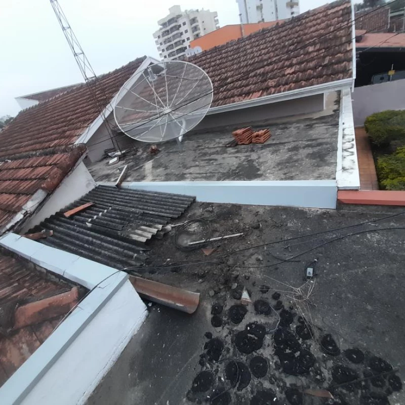 Fachada da residência 