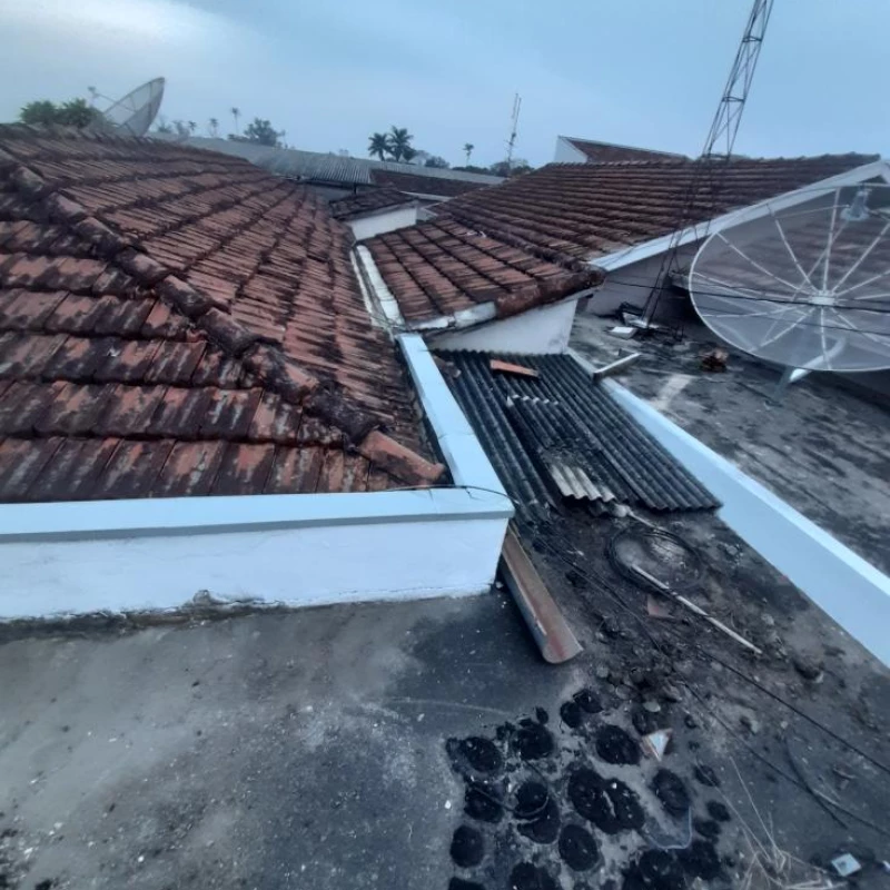 Fachada da residência 