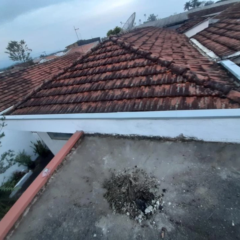 Fachada da residência 