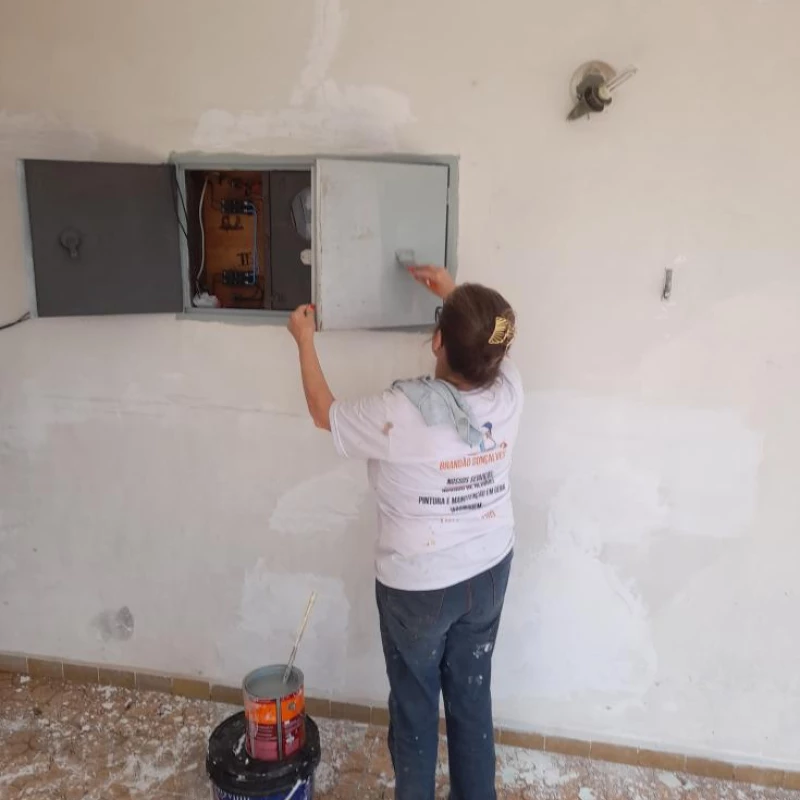 Fachada da residência 