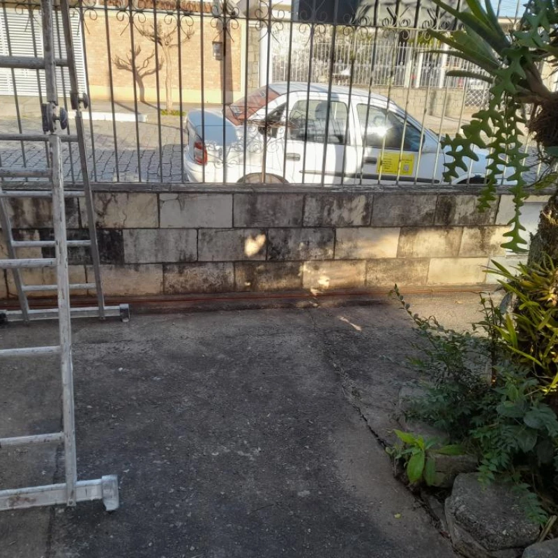 Fachada da residência 
