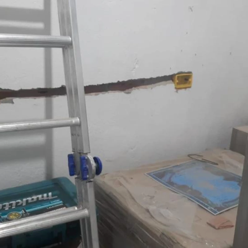 Passagem de conduítes