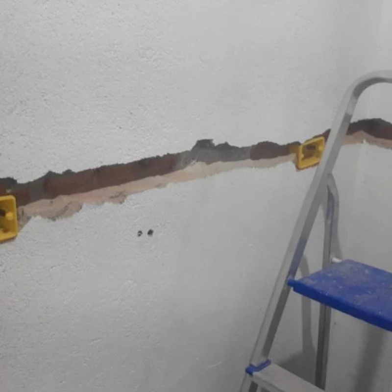 Passagem de conduítes