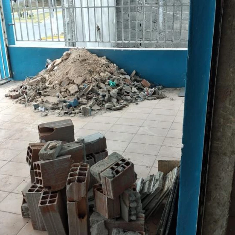 Limpeza de obra