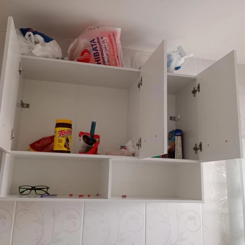 Mini armarinho de cozinha aéreo multiuso
