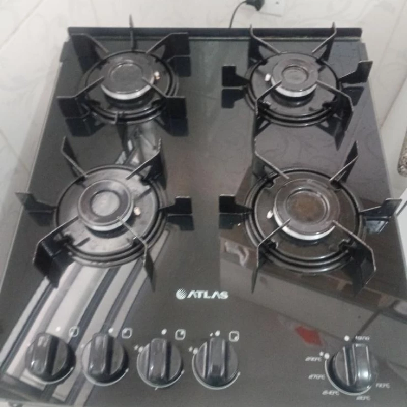 Fogão excelente automático completo semi-novo