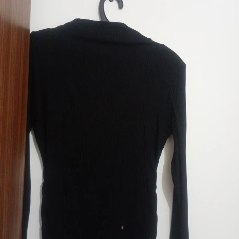 Lindo vestido social ideal para o frio muito confortável