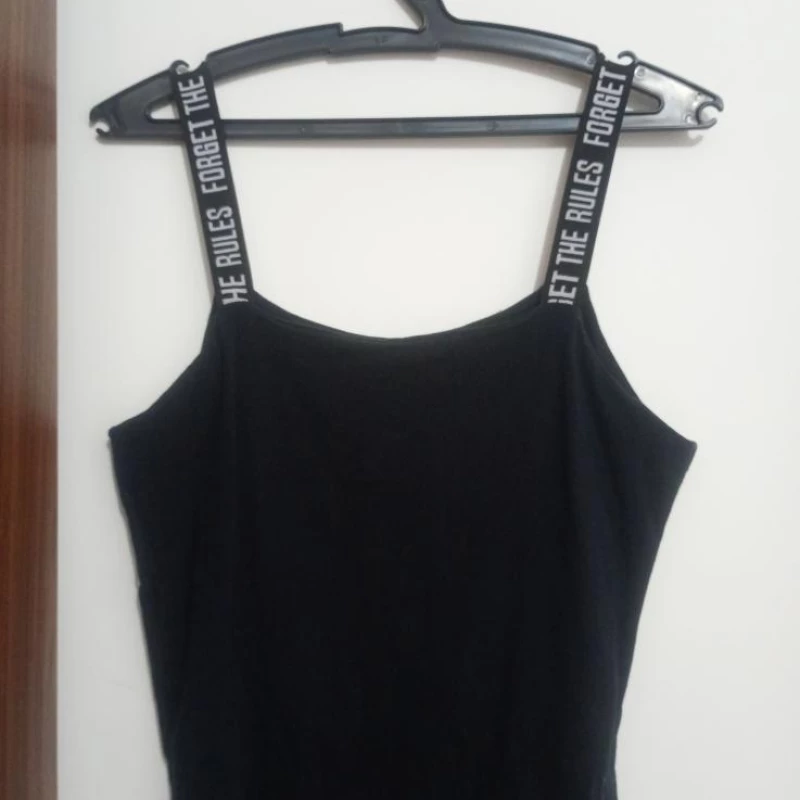 Lindo vestidos de cotton com alça reforçada
