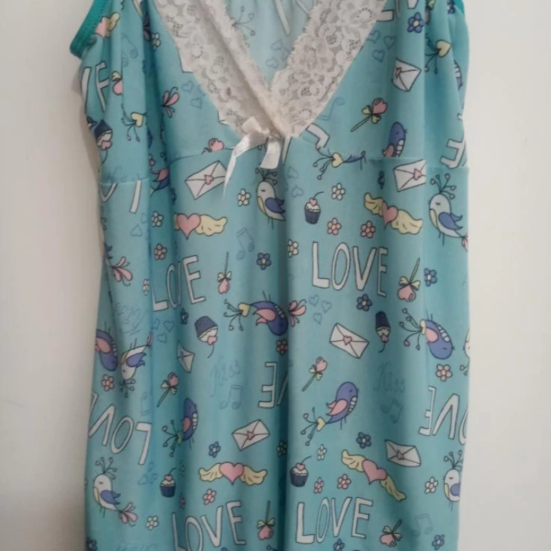 Conjunto de pijama muito confortável blusinha de alci