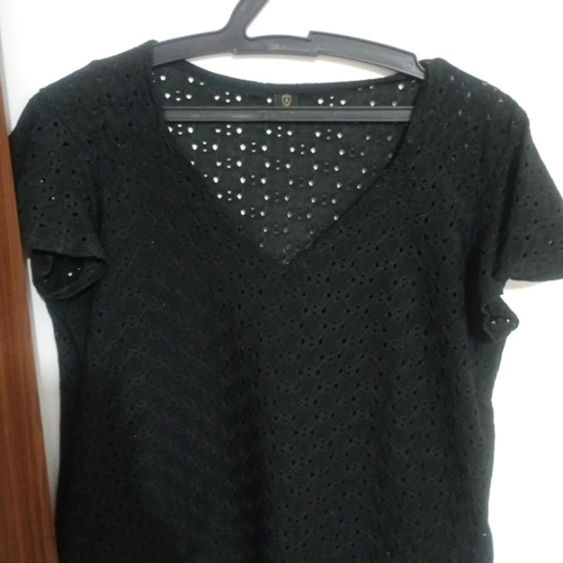 Linda blusa tamanho p veste ate o G