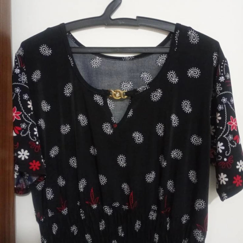 Lindo vestido longo tamanho GG
