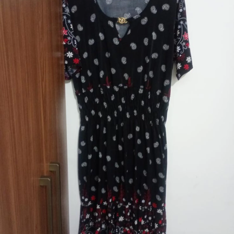 Lindo vestido longo tamanho GG