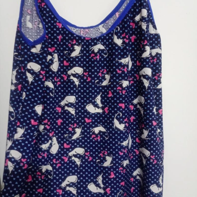Blusinha de alcinha camisola tamanho M