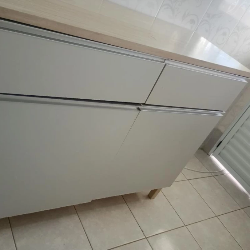 BALCÃO De cozinha planejados luxo 