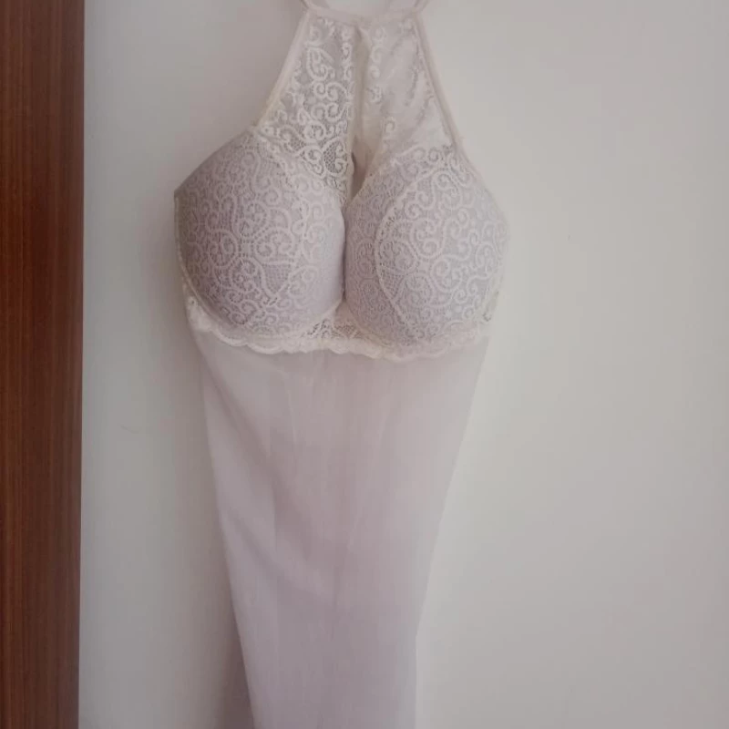 Lindo baby doll / noivinha de mel