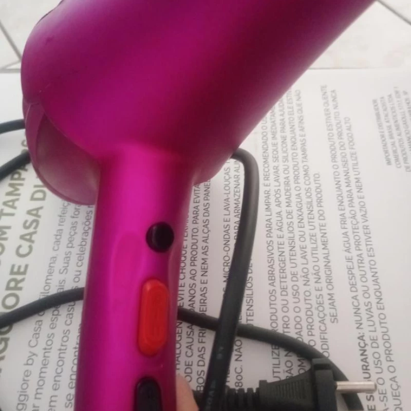 Secador de cabelo bivolt de luxo profissional