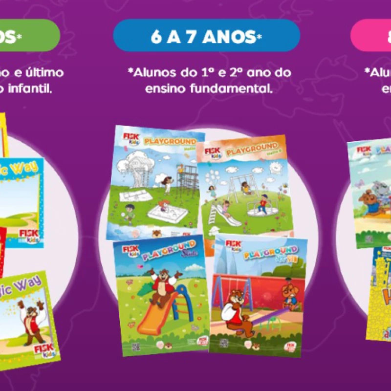 Inglês para Crianças ( a partir de 4 anos)