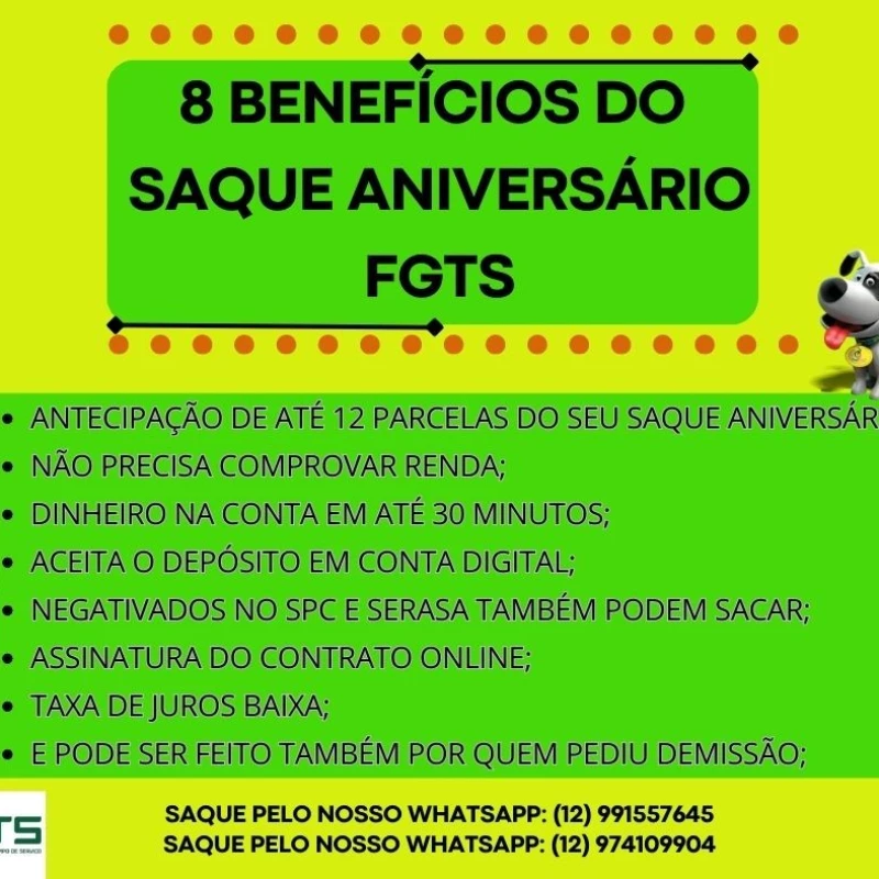 Saque Aniversário FGTS