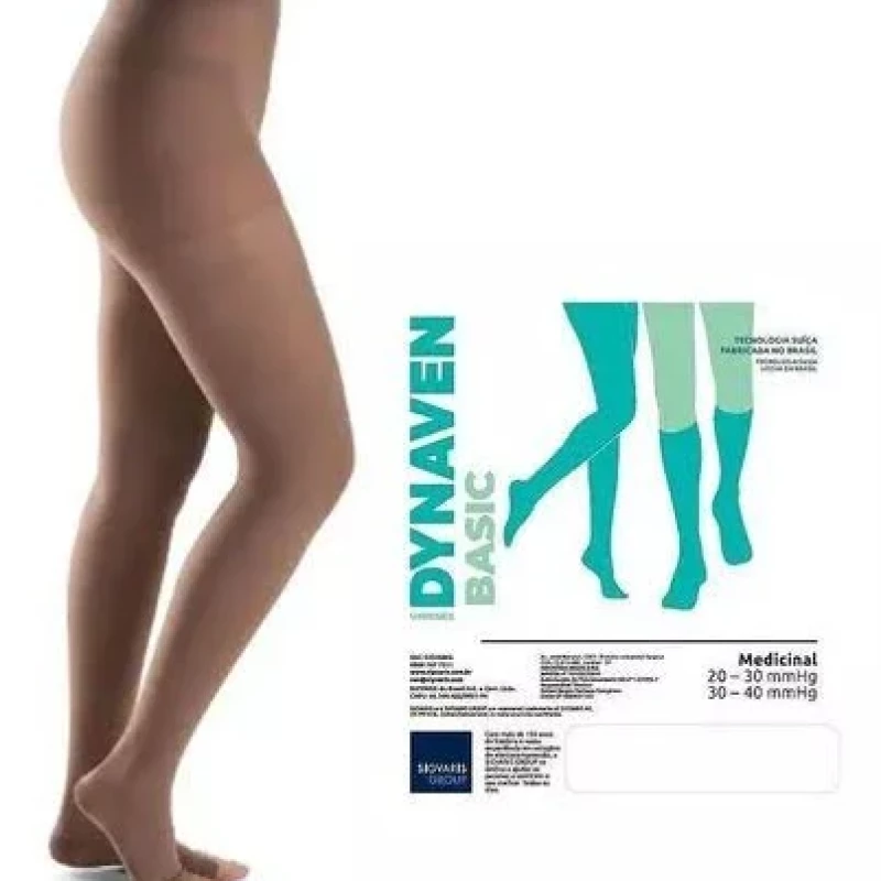 MEIA SIGVARIS - MEIA CALÇA - BASIC DYNAVEN - 20-30mmHg