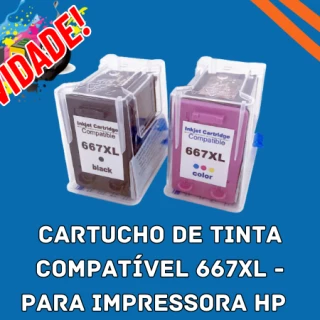 Cartucho Compatível 667XL