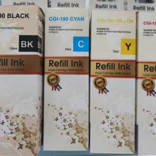 Refil de tinta compatível CGI-190 - Impressora Canon