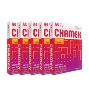 Papel Sulfite A4 Chamex/Report - Rema 500 folhas 75g/m²
