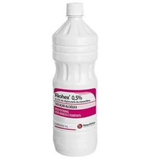 CLOREXIDINA ALCOOLICA RIOHEX 0,5% 1LT - RIOQUIMICA