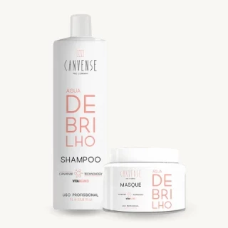 KIT SHAMPOO + MÁSCARA ÁGUA DE BRILHO - 500ml