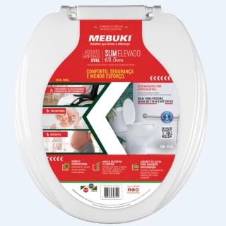 Assento Elevado Oval 13,5cm