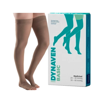 Taubaté: MEIA SIGVARIS 7/8 BASIC DYNAVEN - 20-30mmHg