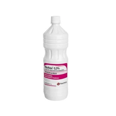 Taubaté: CLOREXIDINA ALCOOLICA RIOHEX 0,5% 1LT - RIOQUIMICA