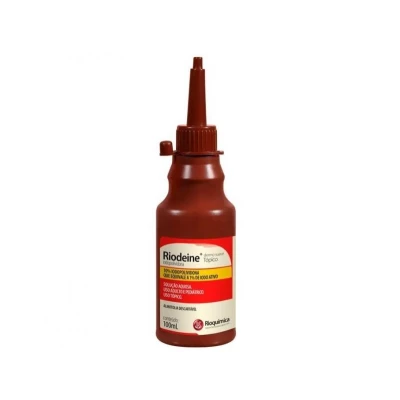 Taubaté: PVPI  TOPICO EM ALMOTOLIA RIODEINE 100 ML - RIOQUIMICA