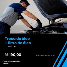 Foto TROCA DE OLEO + FILTRO