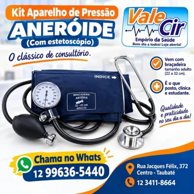 Taubaté: Esfigmo Aneróide Premium