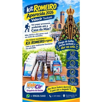 Taubaté: Kit Romeiro