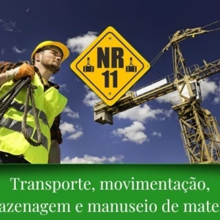 Treinamento NR-11 – Transporte, Movimentação, armazenagem e manuseio de materiais (Empilhadeira / Ponte Rolante).