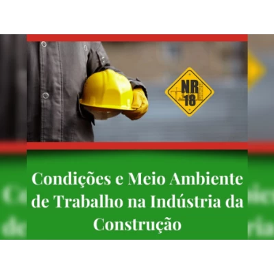 Taubaté: Treinamento NR-18 - Condições e Meio Ambiente de Trabalho na Indústria da Construção