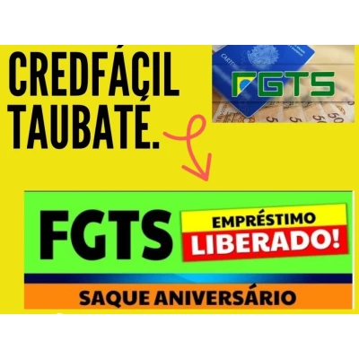 Taubaté: Saque Aniversário FGTS