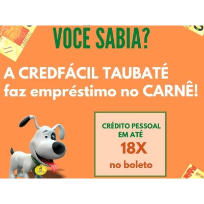 Taubaté: EMPRÉSTIMO PESSOAL SEM RESTRIÇÃO NO SPC E SERASA