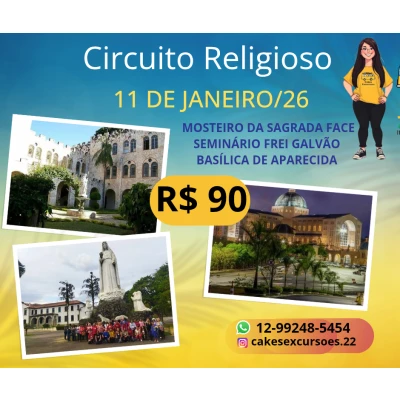 Taubaté: Circuito Religioso