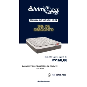 Foto Limpeza e Higienização de Colchão