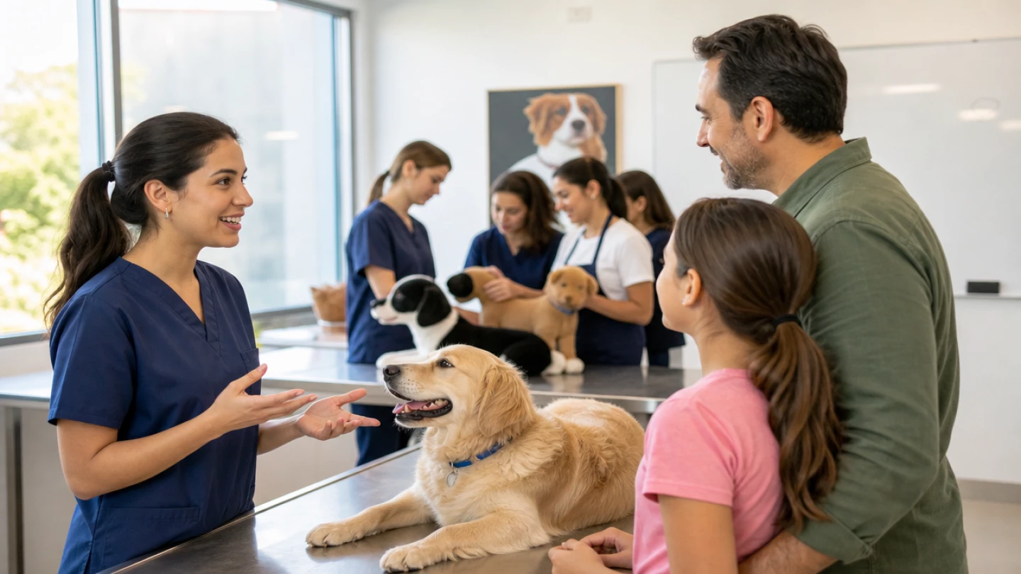 Como virar auxiliar veterinário em Taubaté